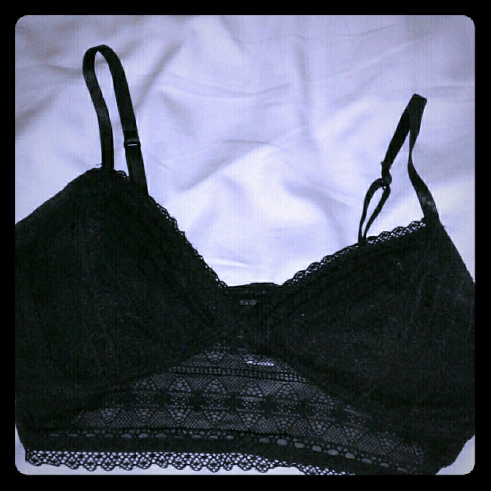 Black bra